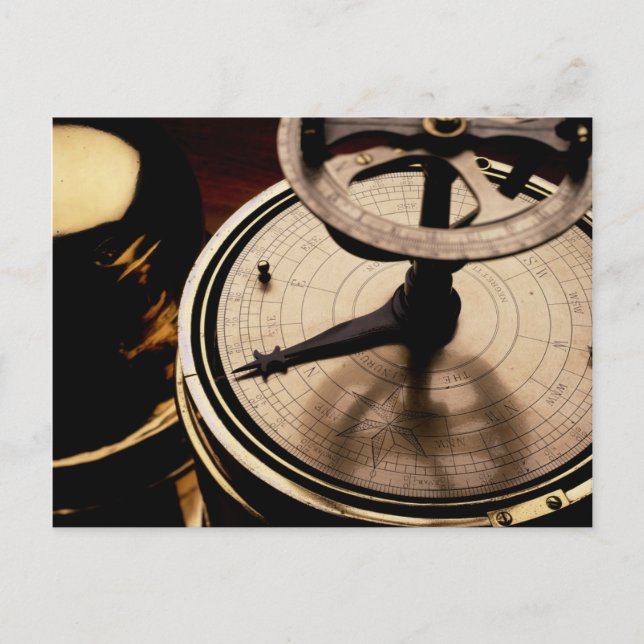 Carte Postale Montre solaire équinoxiale | 1880 (Devant)