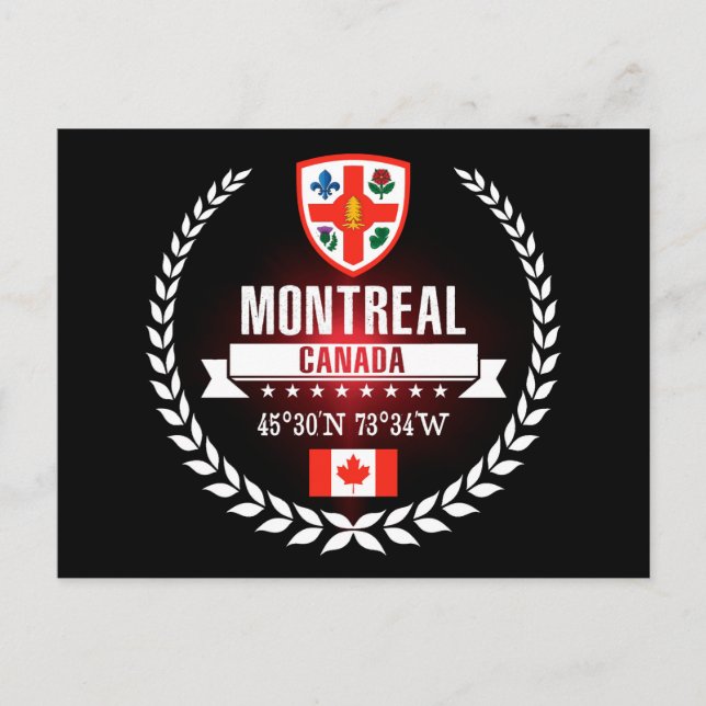 Carte Postale Montréal (Devant)