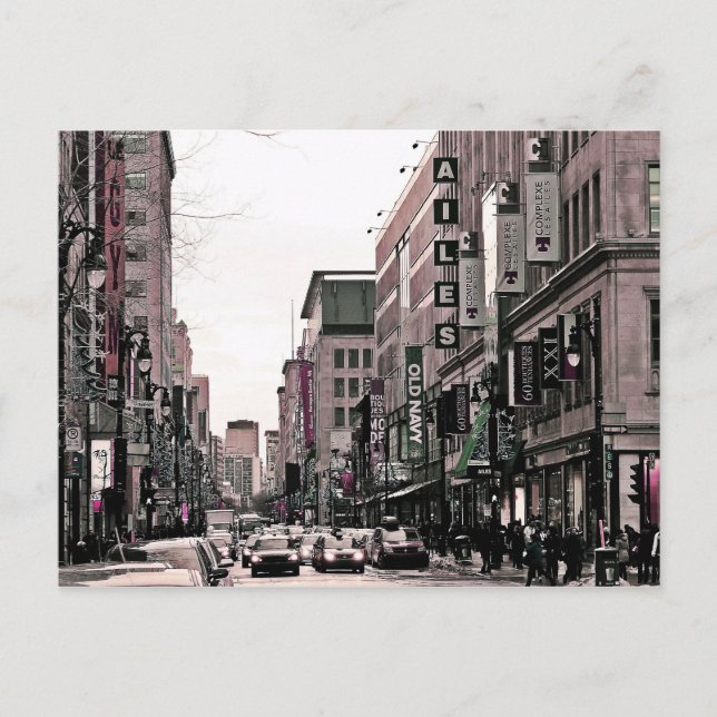 Carte Postale Montréal (Devant)