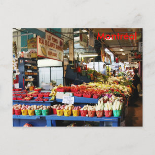 Carte postale Montréal Atwater Market