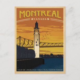 Carte Postale Montréal, Canada