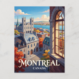 Carte Postale Montréal Canada Architecture française