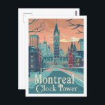 Carte Postale Montréal Canada Lieu de voyage Vintage célèbre<br><div class="desc">Montréal Canada Lieu de voyage Vintage célèbre</div>