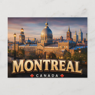 Carte Postale Montréal Culture Française Canada Vieux-Port Voyag