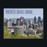 Carte Postale Montréal Québec Canada<br><div class="desc">Montréal Québec Canada Carte postale par le designer Brad Hines</div>