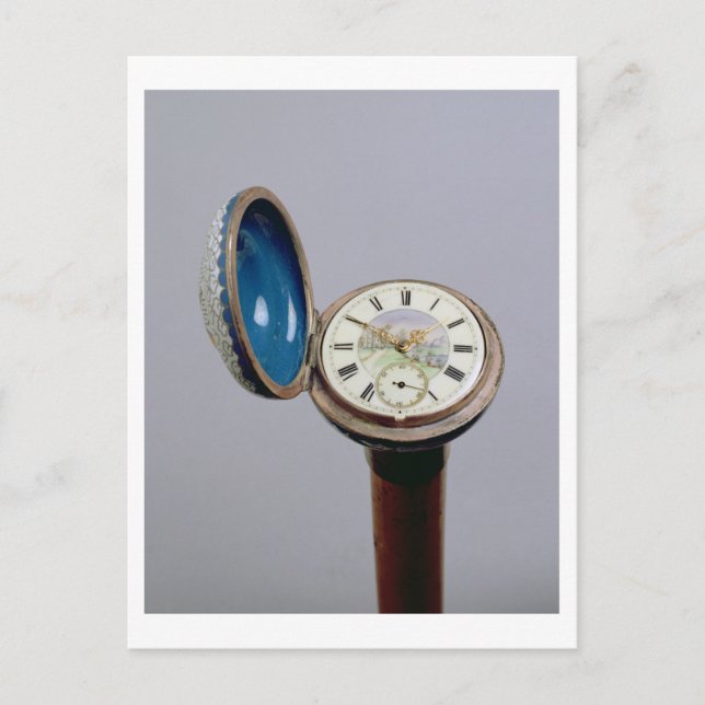 Carte Postale Montrer la canne gadget (émail cloisonne) (Devant)