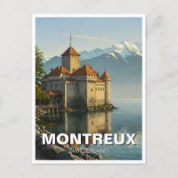 Montreux Suisse Château de Chillon