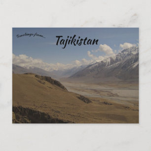 Carte Postale Monts Pamir au Tadjikistan