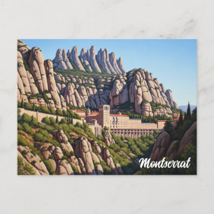 Carte Postale Montserrat Espagne