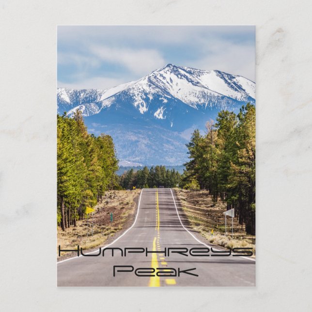 Carte Postale monture de pic humphrey en arizona près de flagsta (Devant)