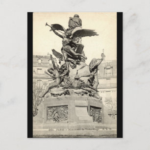 Carte Postale Monument à Victor Hugo Paris France Vintage