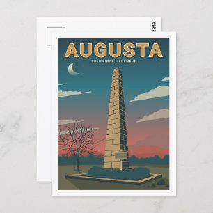 Carte Postale Monument Augusta Illustration d'un lieu de voyage