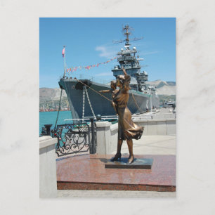 Carte Postale Monument Aux Femmes Des Marins
