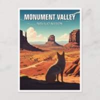 Monument de Coyote Vallée Navajo Nation Souvenir