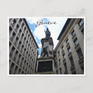 Carte Postale monument de genève