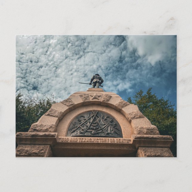 Carte Postale Monument de la brigade texane de Hood  (Devant)