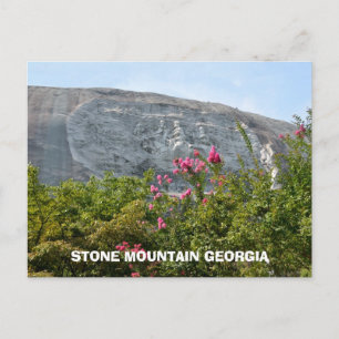 Carte Postale Monument de la Géorgie de Stone Mountain à la Conf