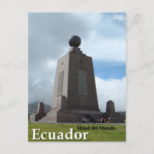 Carte Postale Monument de la ligne équatorienne Mitad del Mundo 