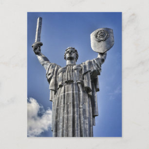 Carte Postale Monument de la Mère-Patrie, Kiev, Ukraine
