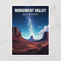 Monument de la Vallée de la Nuit Nation Navajo Sou
