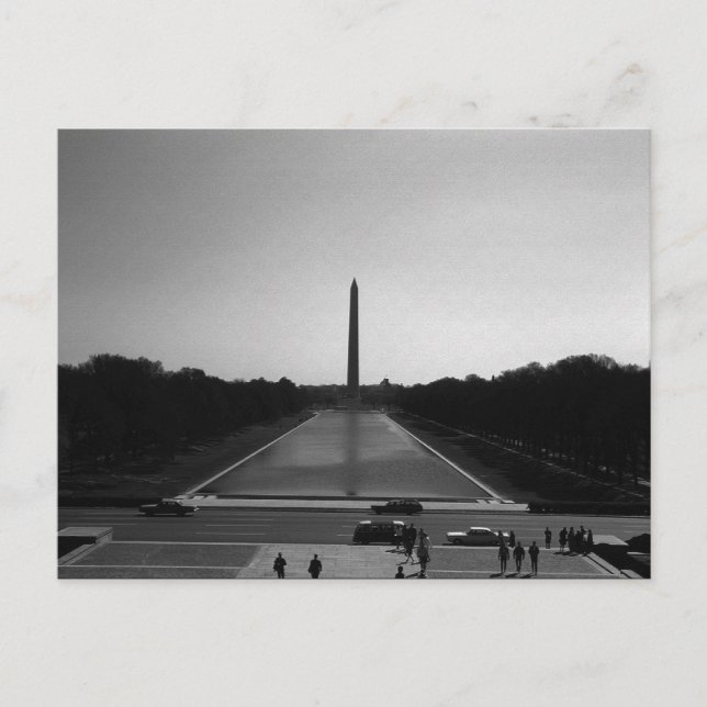 Carte Postale Monument de Washington USA vintage (Devant)