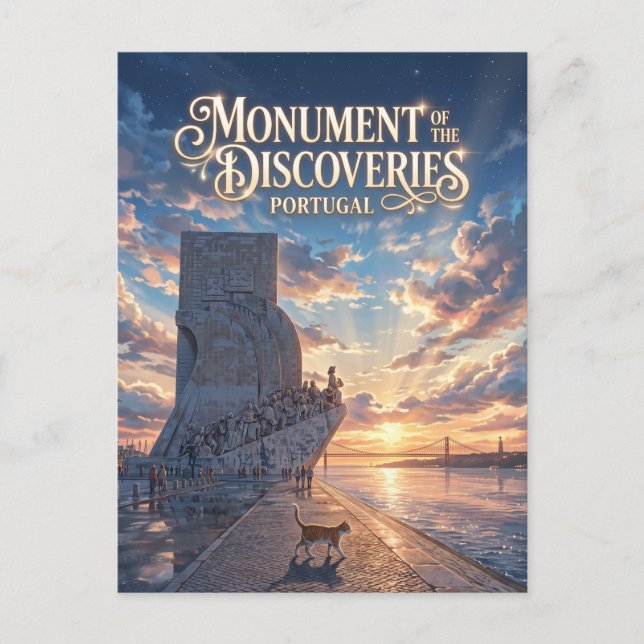 Carte Postale Monument des Découvertes Portugal (Devant)