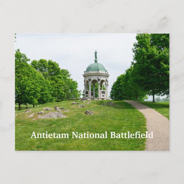 Carte Postale Monument du Maryland à Antietam (Devant)