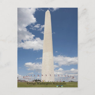 Carte Postale Monument George Washington