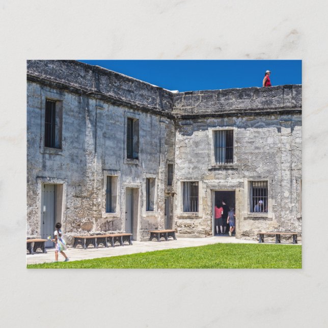 Carte Postale Monument national Castillo de San Marcos, FL (Devant)