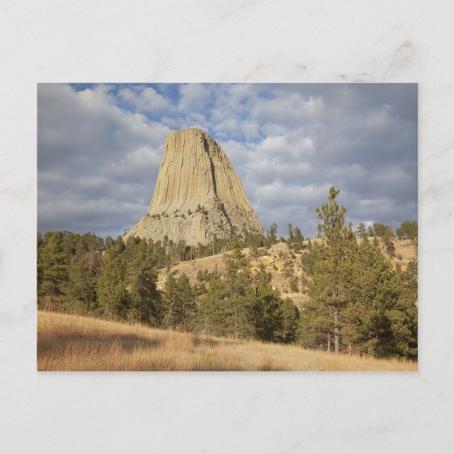 Carte Postale Monument national de Devils Tower (Devant)