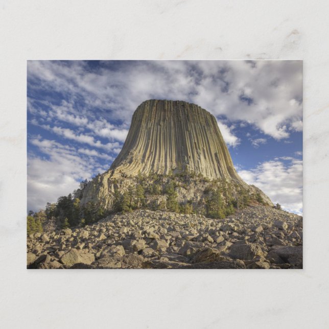 Carte Postale Monument national de Devils Tower (Devant)