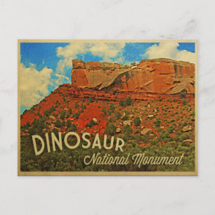 Carte Postale Monument national de Dinosaur