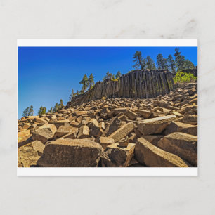 Carte Postale Monument national de la postpile du diable