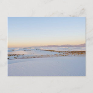 Carte Postale Monument national de White Sands, Dunes transversa