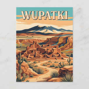Carte Postale Monument national de Wupatki Ruines pueblo d'Arizo