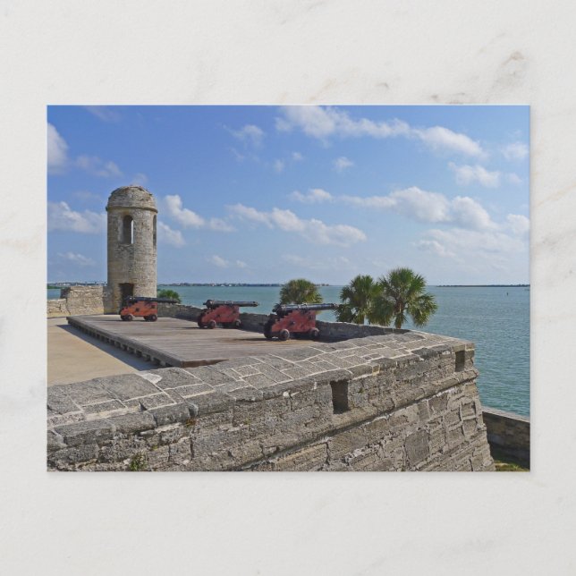 Carte Postale Monument national du Castillo de San Marcos (Devant)
