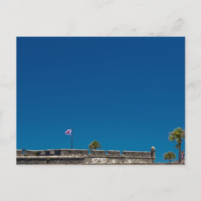 Carte Postale Monument national du Castillo de San Marcos, FL (Devant)