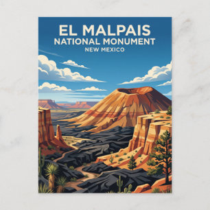 Carte Postale Monument national El Malpais Nouveau-Mexique