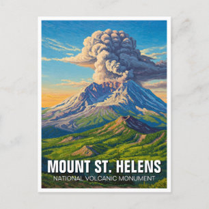 Carte Postale Monument national volcanique du Mont Saint-Hélène