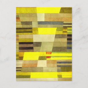 Carte Postale Monument par Paul Klee