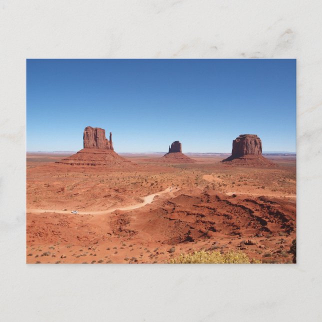 Carte Postale Monument Valley 3 (Devant)