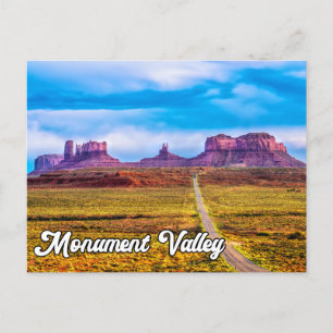 Carte Postale Monument Valley, Arizona, États-Unis