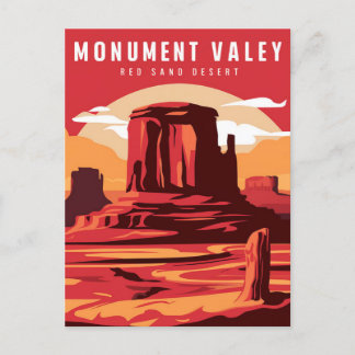 Carte Postale Monument Valley Arizona Paint
