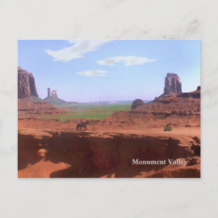 Carte postale Monument Valley Cowboy Souvenir