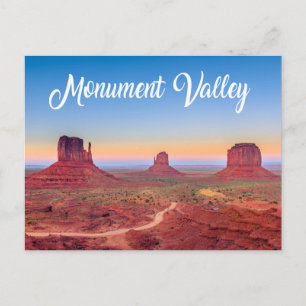 Carte Postale Monument Valley Navajo Tribal Park Utah USA