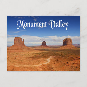Carte Postale Monument Valley Navajo Tribal Park Utah USA