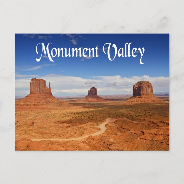 Carte Postale Monument Valley Navajo Tribal Park Utah USA (Devant)