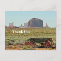 Monument Valley Photo de chariot vintage Merci