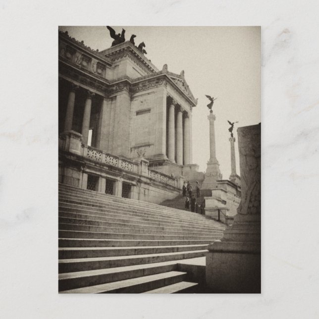 Carte Postale Monument Victor Emmanuel II, Rome (Devant)