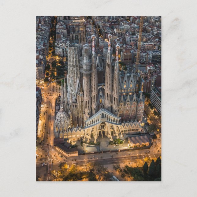 Carte Postale Monuments | La Sagrada (Devant)